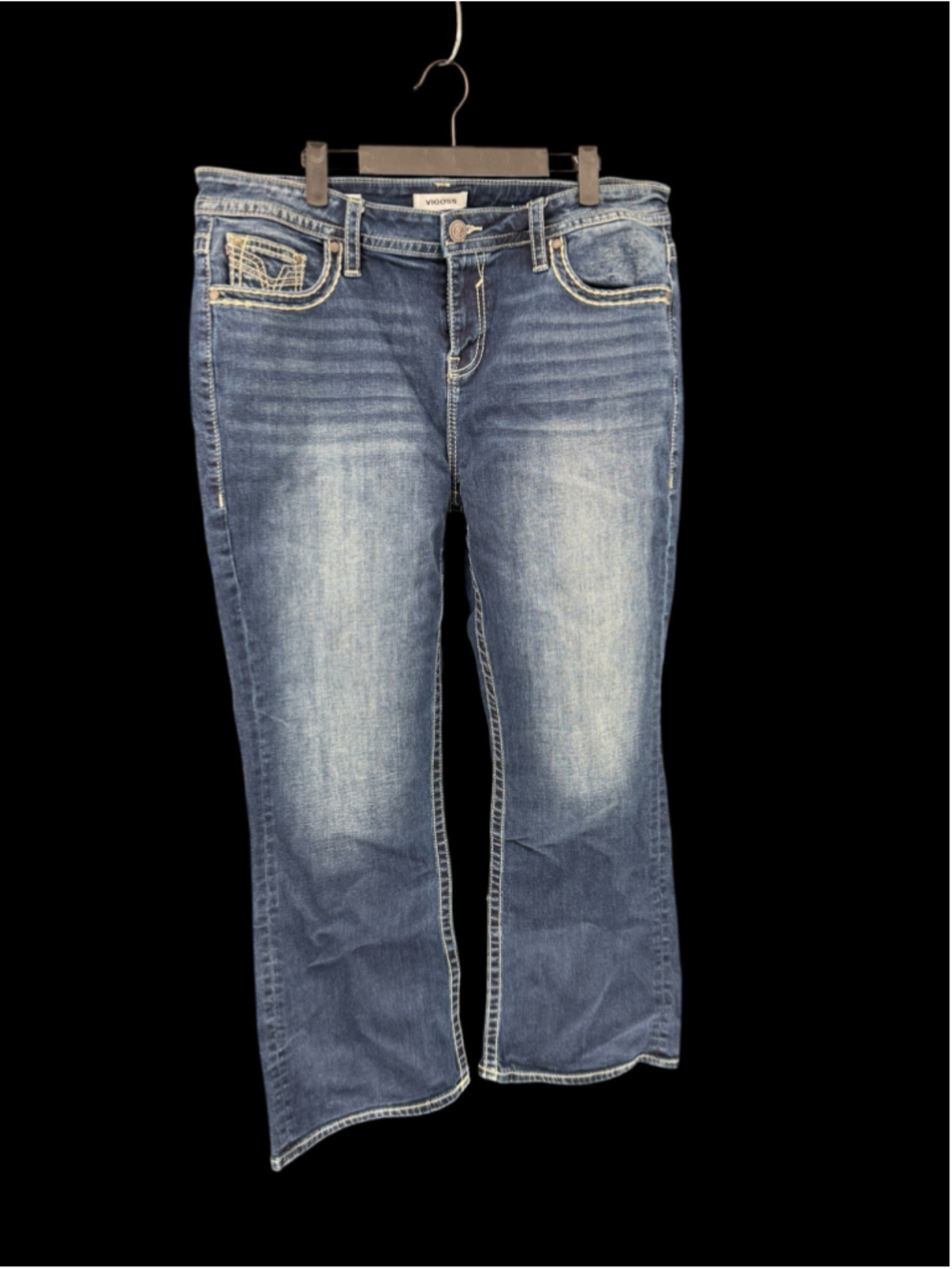 Women's Vigoss Boot Cut Jeans Size 16 Blue